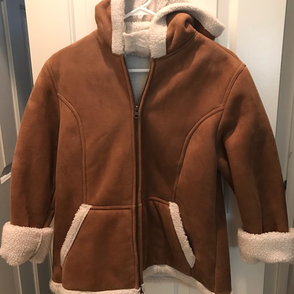 Suede coat